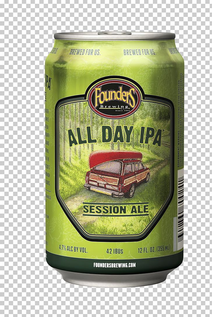 Founders Brewing Company India Pale Ale Founder's All Day IPA Beer PNG, Clipart,  Free PNG Download