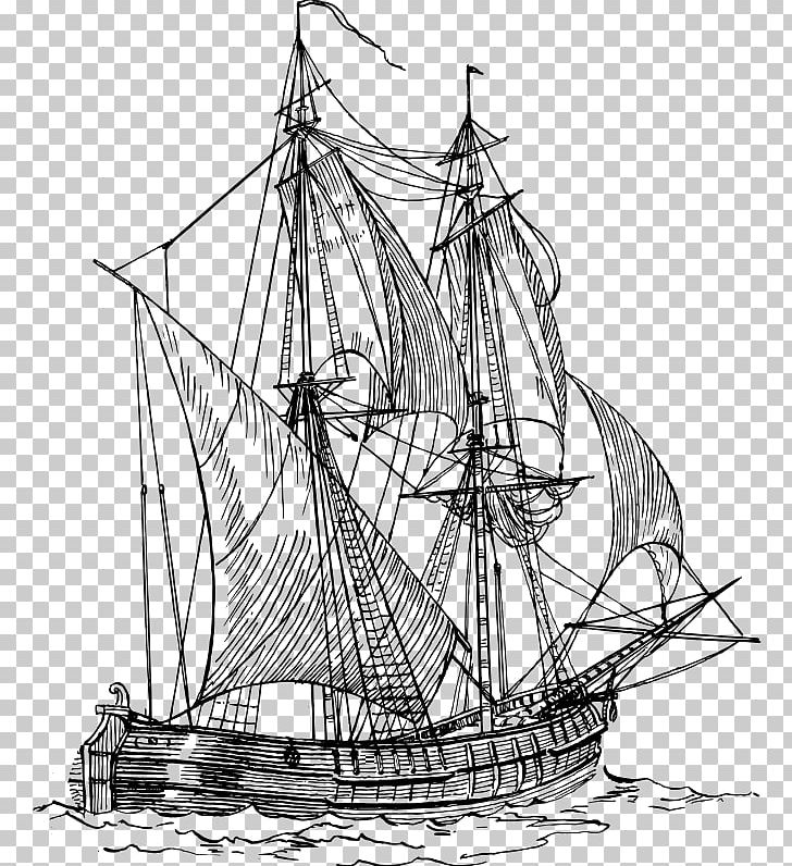 Sailing Ship Piracy PNG, Clipart, Brig, Caravel, Carrack, Cartoon, Dromon Free PNG Download