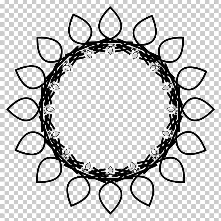Drawing PNG, Clipart, Black And White, Body Jewelry, Circle, Common Sunflower, Download Free PNG Download