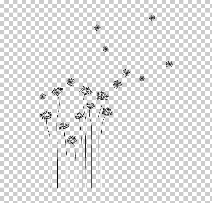 Common Dandelion Drawing Phonograph Record Flower Motif PNG, Clipart, Body Jewelry, Branch, Common Dandelion, Decorative Arts, Drawing Free PNG Download