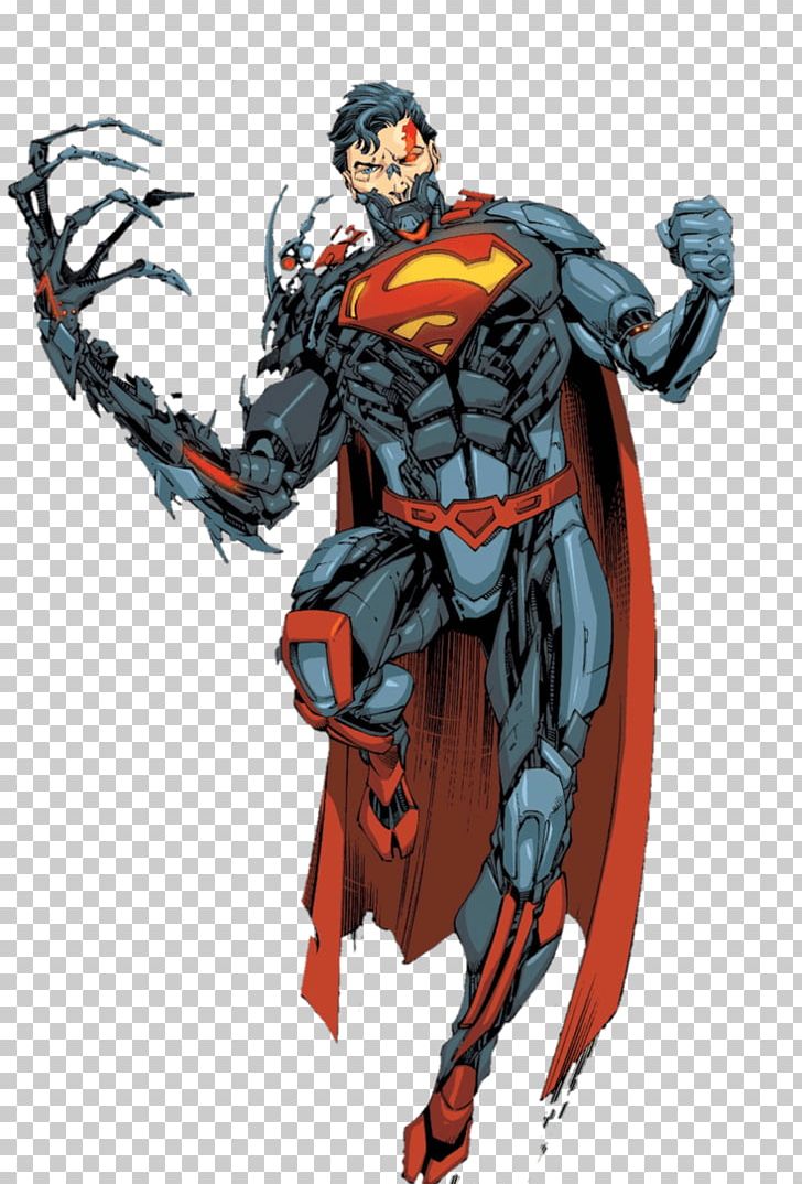 Hank Henshaw Cyborg Superman The New 52 Comic Book PNG, Clipart, Action Figure, Character, Comic Book, Comics, Costume Design Free PNG Download