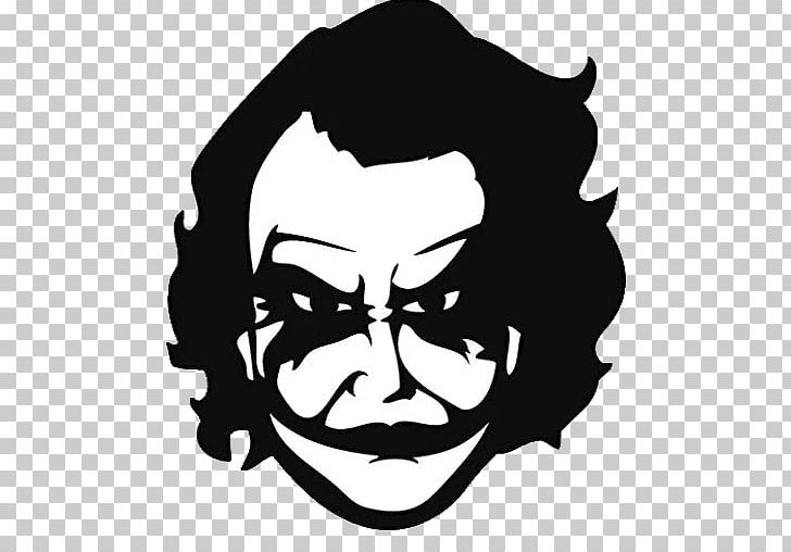 Joker Batman Car Decal Sticker PNG, Clipart, Black And White, Bumper Sticker, Dark Knight, Face, Fictional Character Free PNG Download