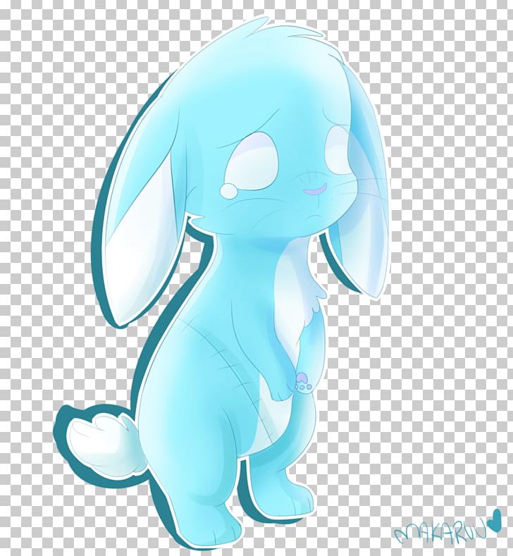 Rabbit Blue Hare Voting Turquoise PNG, Clipart, Animals, Blue, Cartoon, Ear, Elephantidae Free PNG Download