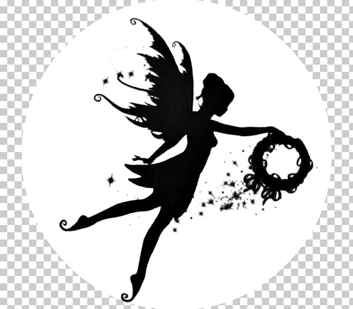 Silhouette Fairy Stencil Shadow PNG, Clipart, Angel, Animals, Art, Ballet Dancer, Black And White Free PNG Download