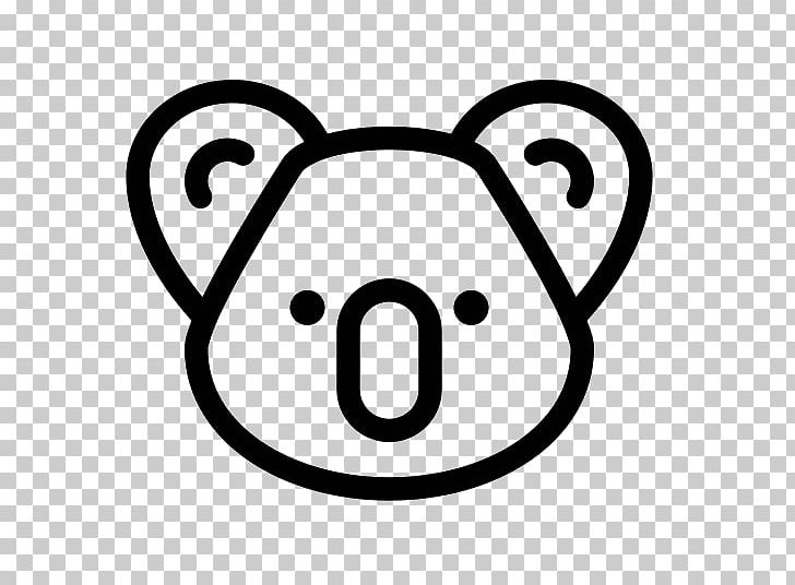 Koala Computer Icons Bear PNG, Clipart, Animal, Animals, Area, Bear, Black And White Free PNG Download