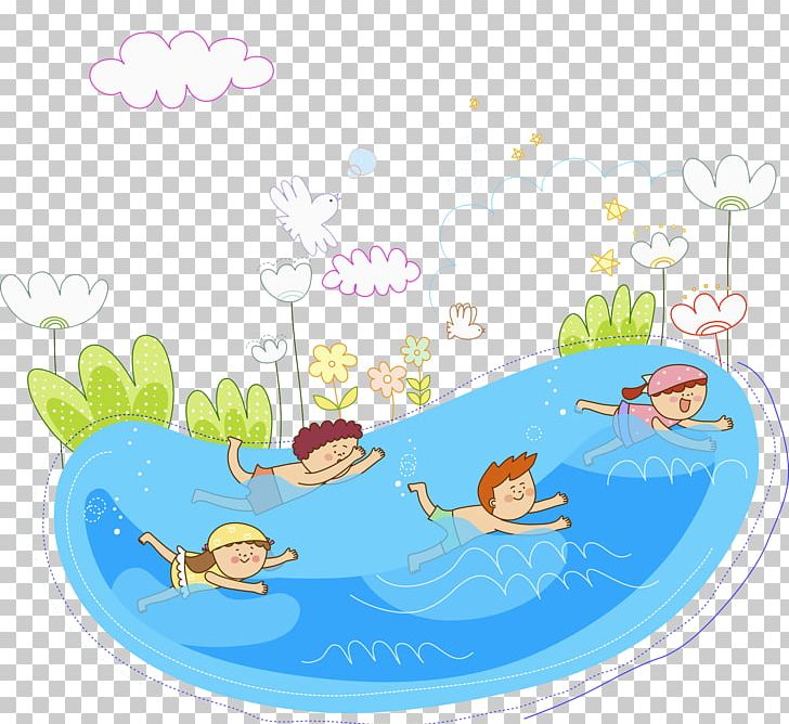 Ub450ub958 Uc218uc601uc7a5 Korean National Sports Festival Swimming PNG, Clipart, Area, Art, Bird, Cartoon, Child Free PNG Download