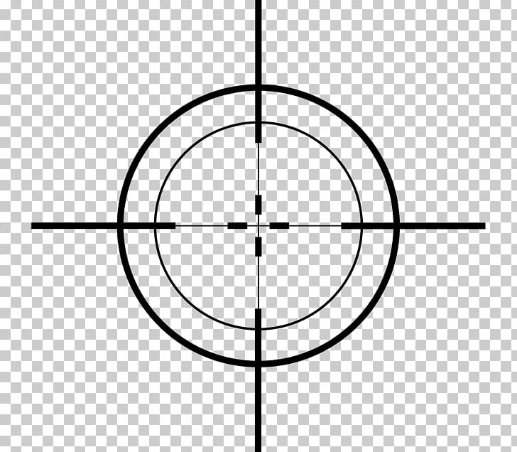 Reticle Logo Telescopic Sight PNG, Clipart, Angle, Area, Black And White, Circle, Computer Icons Free PNG Download