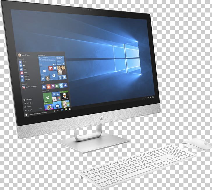 Laptop HP Pavilion Desktop Computers AllinOne HewlettPackard PNG