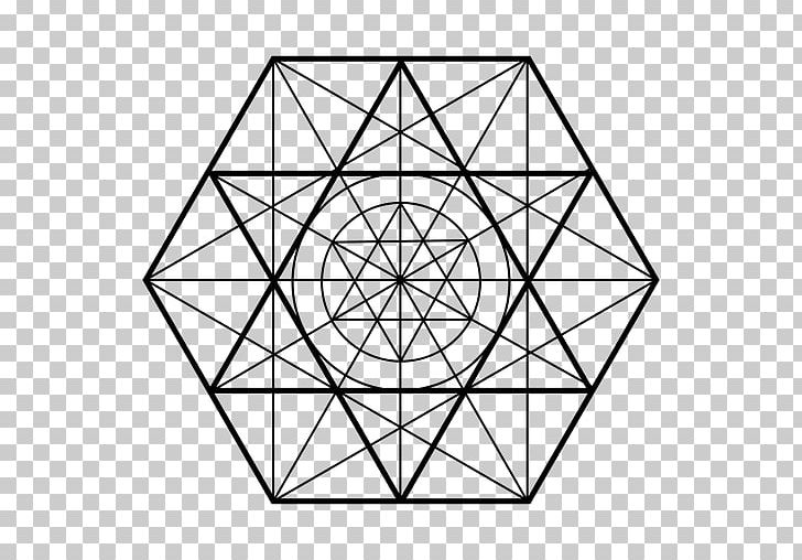 Sacred Geometry Triangle Hexagon PNG, Clipart, Angle, Area, Art, Black And White, Circle Free PNG Download