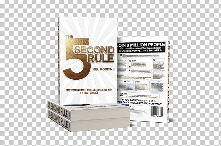 The 5 Second Rule Brand Font PNG, Clipart, Brand, Love, Mel Robbins, Others, Stacked Books Free PNG Download