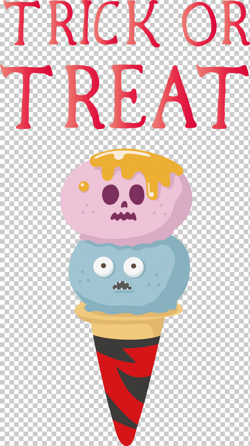 Trick Or Treat Trick-or-treating Halloween PNG, Clipart, Cartoon, Cone, Geometry, Halloween, Ice Cream Free PNG Download