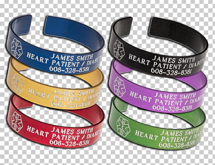 Wristband Medical Identification Tag Bangle Bracelet Engraving PNG, Clipart, Allergy, Bangle, Bracelet, Cuff, Engraving Free PNG Download