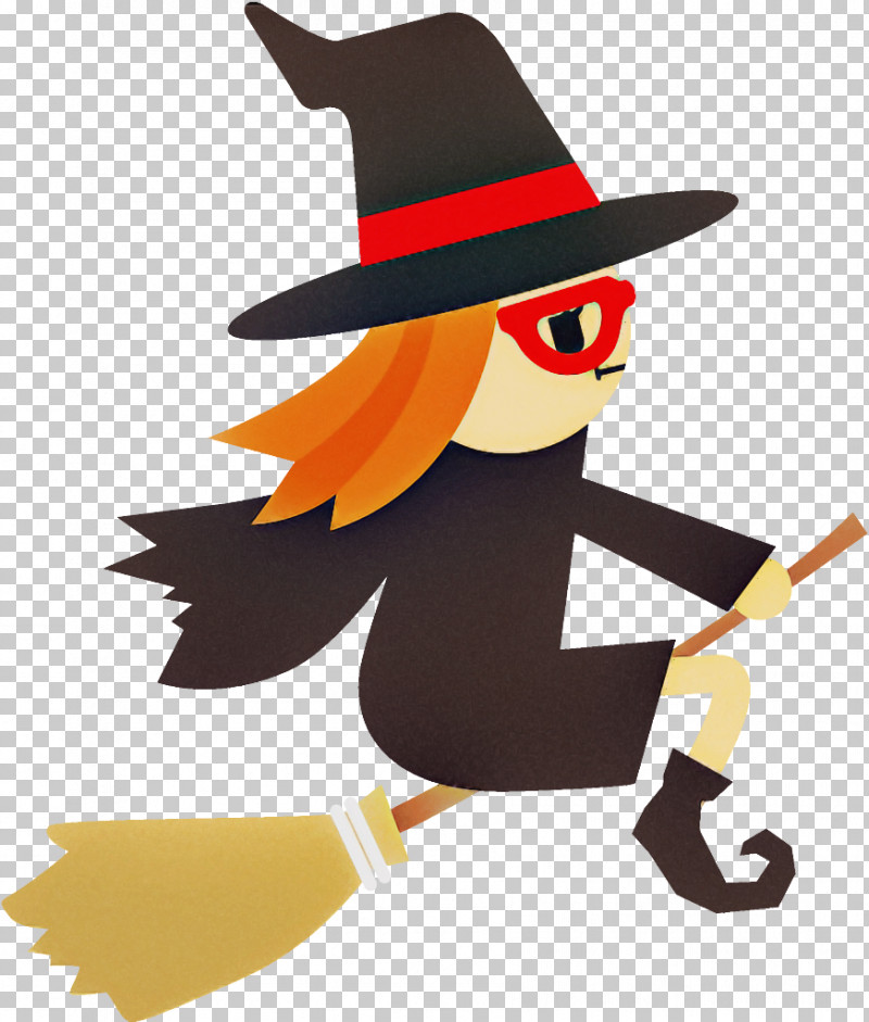 Witch Halloween Witch Halloween PNG, Clipart, Bird, Broom, Cartoon, Costume, Costume Hat Free PNG Download