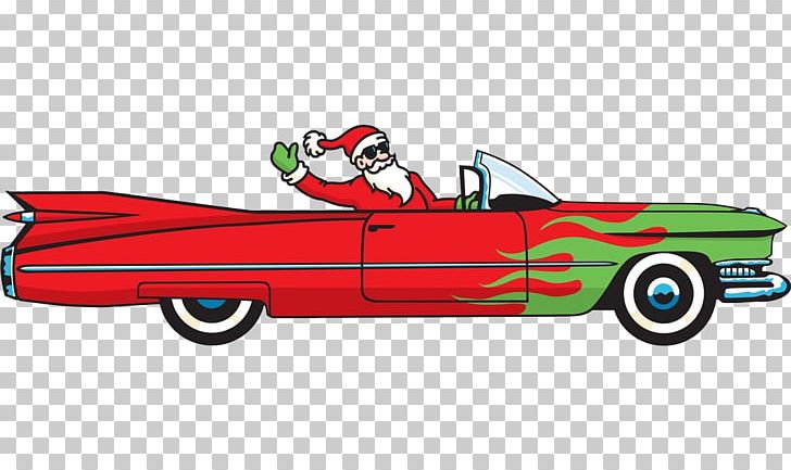 Car Santa Claus Illustration PNG, Clipart, Bra, Bus, Cadillac, Car Accident, Cartoon Free PNG Download
