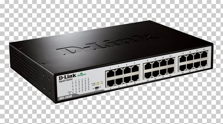 Gigabit Ethernet Network Switch Port PNG, Clipart, 19inch Rack, 1000baset, Computer Network, Dlink, Electronic Device Free PNG Download