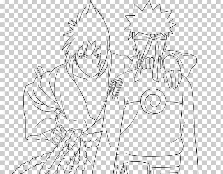 Sasuke Uchiha Naruto Uzumaki Line Art Hinata Hyuga Sketch PNG, Clipart, Arm, Artwork, Black, Black And White, Cartoon Free PNG Download