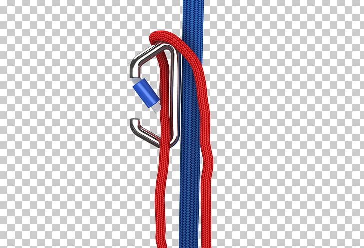 Bachmann Knot Rope Carabiner PNG, Clipart, Bachmann, Bachmann Knot, Carabiner, Electric Blue, Friction Free PNG Download