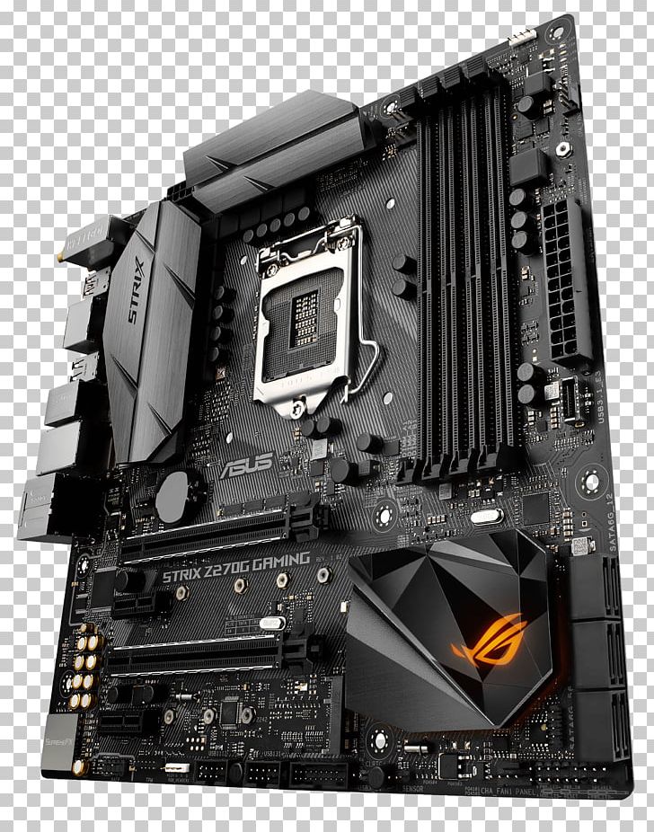 Motherboard MicroATX ASUS ROG STRIX Z270G GAMING Republic Of Gamers PNG, Clipart, Asus, Asus Rog Strix Z270g Gaming, Computer, Computer Hardware, Electronic Device Free PNG Download