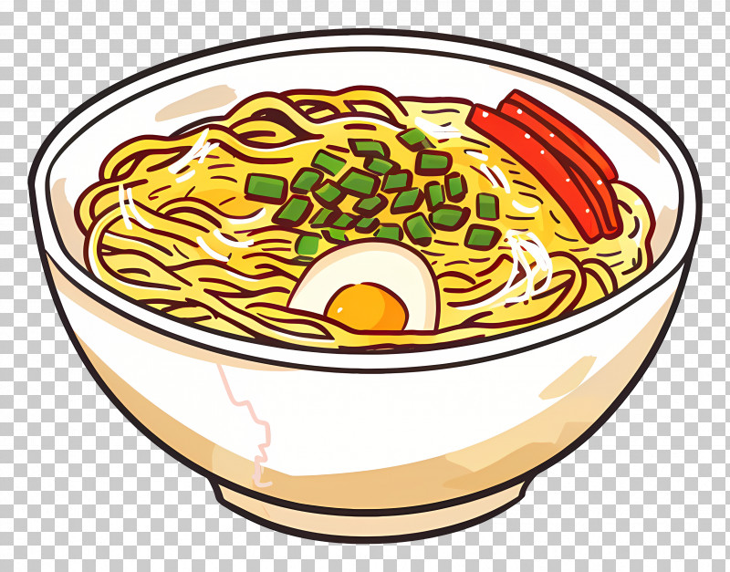 Ramen Bowl - Delicious Ramen Bowl With Egg And Vegetables PNG