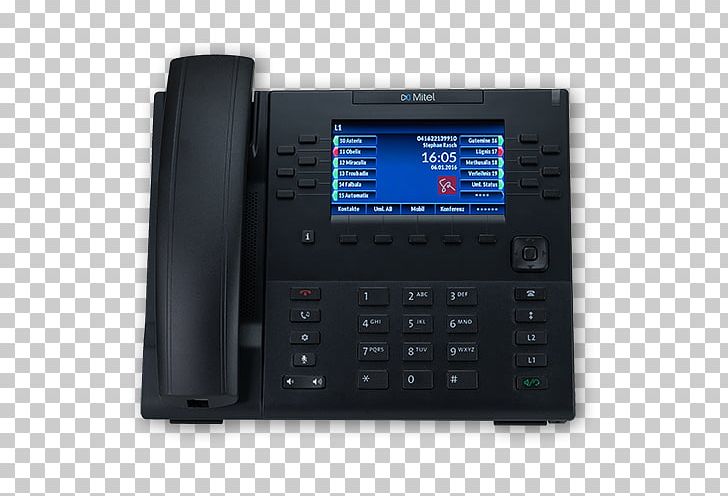 Mitel 6869 VoIP Phone Business Telephone System PNG, Clipart, Aastra Technologies, Audio Receiver, Business Telephone System, Corded Phone, Electronic Instrument Free PNG Download