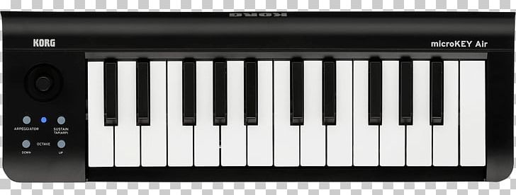 MIDI Controllers MIDI Keyboard Korg Musical Keyboard PNG, Clipart, Black And White, Computer, Controller, Digital Piano, Electronic Device Free PNG Download