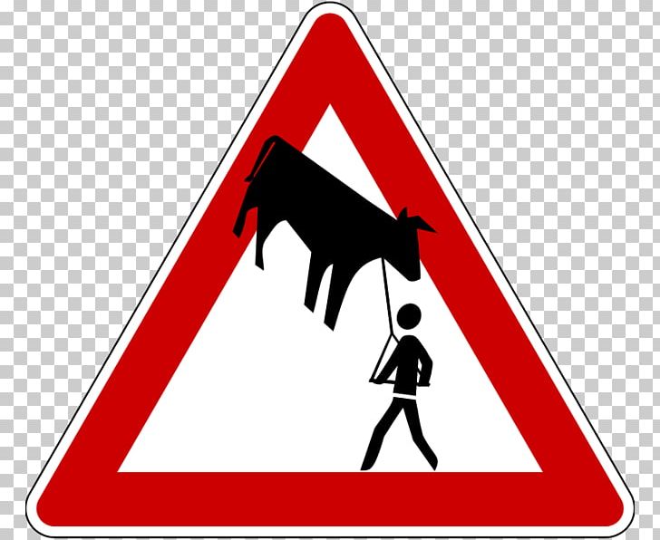 Taurine Cattle Traffic Sign Stupidedia Triangle PNG, Clipart, Angle, Area, Black And White, Line, Logo Free PNG Download