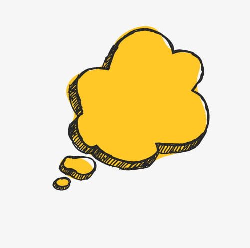 Yellow Simple Dialogue Cloud Effect Element PNG, Clipart, Bizarre, Clip Art, Cloud Clipart, Clouds, Cultures Free PNG Download