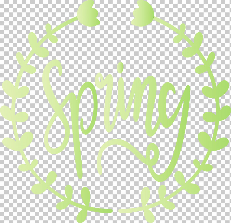 Green Text Font Circle Logo PNG, Clipart, Circle, Green, Hello Spring, Logo, Paint Free PNG Download
