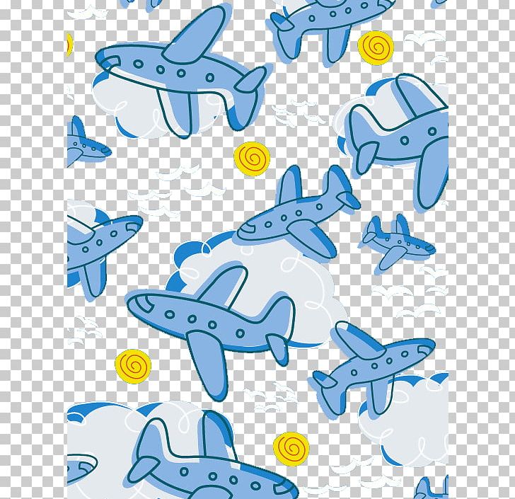 Airplane Aircraft Graphic Design PNG, Clipart, Area, Artwork, Blue, Blue Airplane, Cartoon Free PNG Download