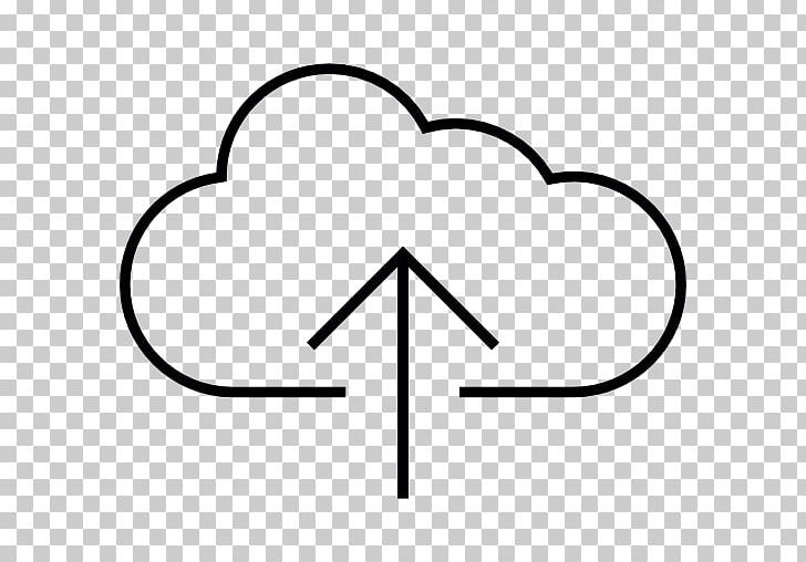 Cloud Storage Cloud Computing Upload Computer Icons PNG, Clipart, Angle, Arrow, Autumn Tagshanddrawn, Black And White, Black White Free PNG Download