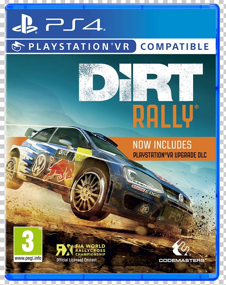 Dirt Rally PlayStation 4 PlayStation VR Batman: Arkham VR Virtual Reality PNG, Clipart, Car, Compact Car, Game, Miscellaneous, Motorsport Free PNG Download