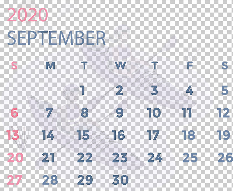 September 2020 Calendar September 2020 Printable Calendar PNG, Clipart, Calendar System, Line, Meter, Paper, Point Free PNG Download