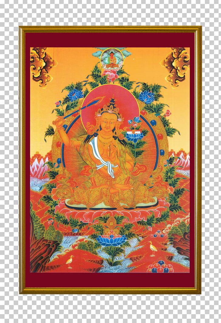 Thangka Manjushri Painting Buddhahood Standard Tibetan PNG, Clipart, Art, Artwork, Bhava, Buddhahood, Canvas Free PNG Download