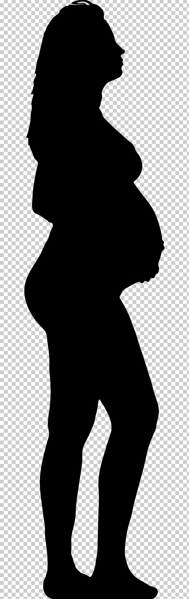 pregnancy clip art black and white
