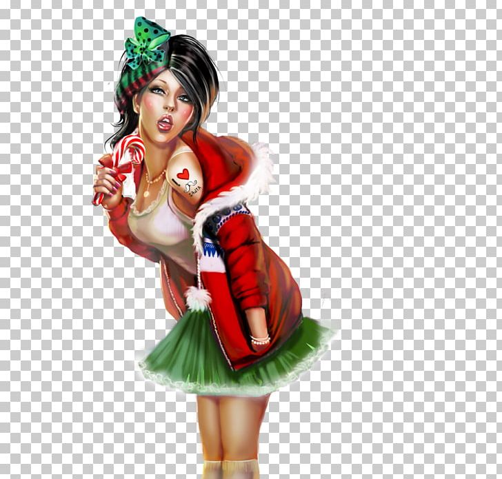 Woman Art Digital Illustration PNG, Clipart, Art, Christmas, Christmas Ornament, Concept Art, Costume Free PNG Download