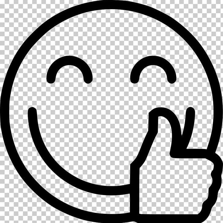 Smiley Thumb Signal Emoticon PNG, Clipart, Area, Black And White, Circle, Computer Icons, Emoticon Free PNG Download