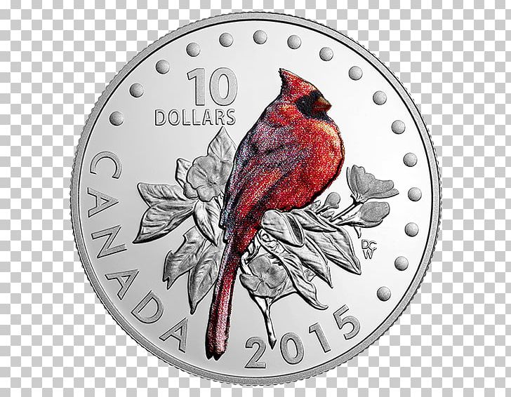 Canada Northern Cardinal Silver Coin Songbird PNG, Clipart, Baltimore Oriole, Beak, Bird, Blue Jay, Bullion Free PNG Download