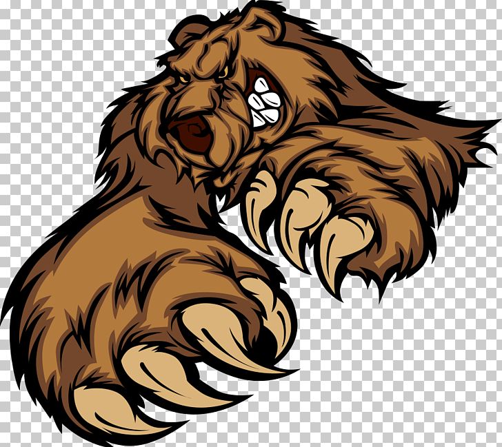 Grizzly Bear Brown Bear Cartoon PNG, Clipart, Animal, Big Cats, Carnivoran,  Cartoon, Cat Like Mammal Free