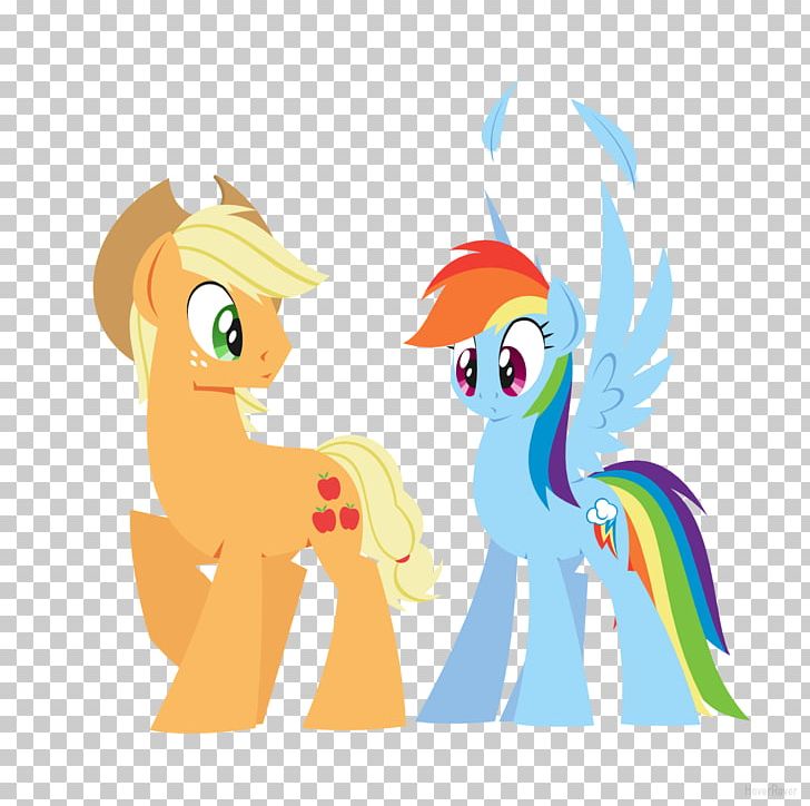 My Little Pony: Friendship Is Magic Fandom Applejack Rainbow Dash Horse PNG, Clipart, Animal Figure, Animals, Appledash, Applejack, Art Free PNG Download