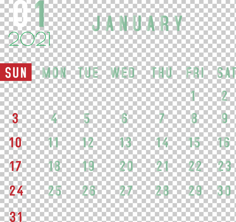 January 2021 Monthly Calendar 2021 Monthly Calendar Printable 2021 Monthly Calendar Template PNG, Clipart, 2021 Monthly Calendar, 2021 Printable Monthly Calendar, Area, Green, January 2021 Monthly Calendar Free PNG Download