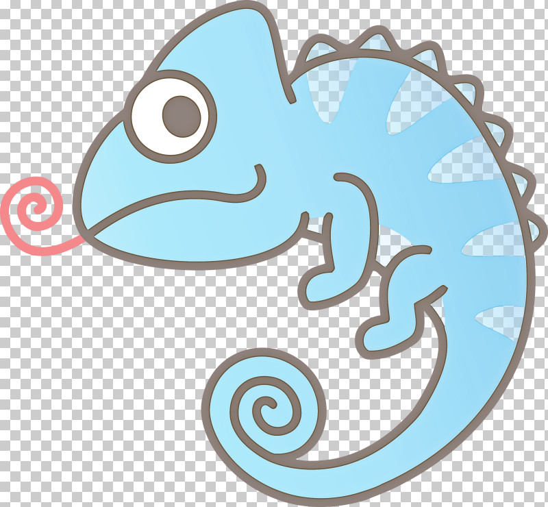 Aqua Turquoise Fish Teal Chameleon PNG, Clipart, Aqua, Cartoon Chameleon, Chameleon, Cute Chameleon, Fish Free PNG Download