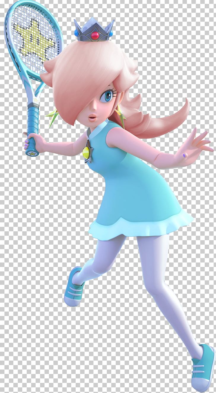 Mario Tennis: Ultra Smash Super Smash Bros. For Nintendo 3DS And Wii U Super Mario Bros. Rosalina Princess Peach PNG, Clipart, Blue, Doll, Fictional Character, Figurine, Heroes Free PNG Download