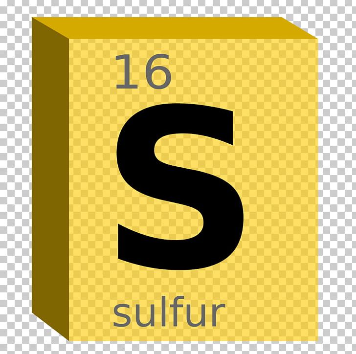 Symbol Sulfur Chemical Element Periodic Table PNG, Clipart, Area, Atom, Atomic Number, Block, Brand Free PNG Download