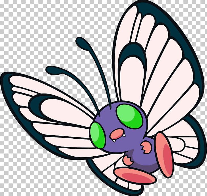 Pokémon Crystal Pokémon Sun And Moon Butterfree Caterpie PNG, Clipart, Art, Artwork, Beedrill, Brush Footed Butterfly, Butterfly Free PNG Download