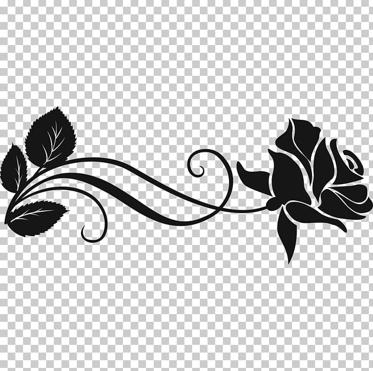 Rose Graphics Silhouette Flower PNG, Clipart, Black, Black And White, Drawing, Flora, Flower Free PNG Download