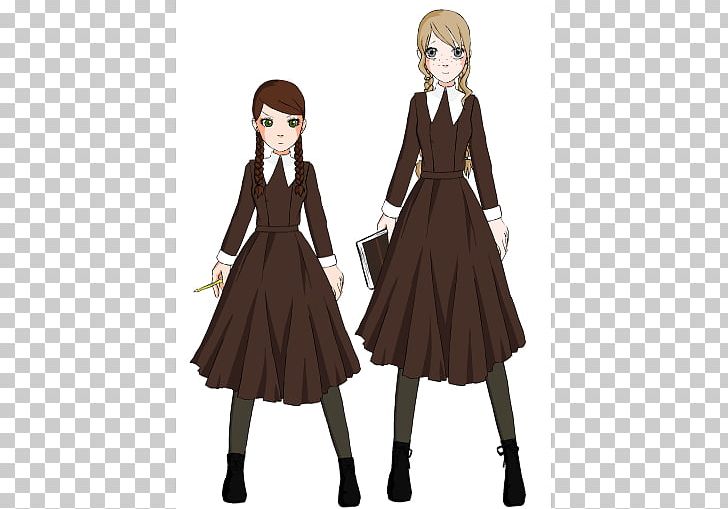 School Uniform Brown Hair Outerwear PNG, Clipart, Anime, Brown, Brown Hair, Clothing, Costume Free PNG Download
