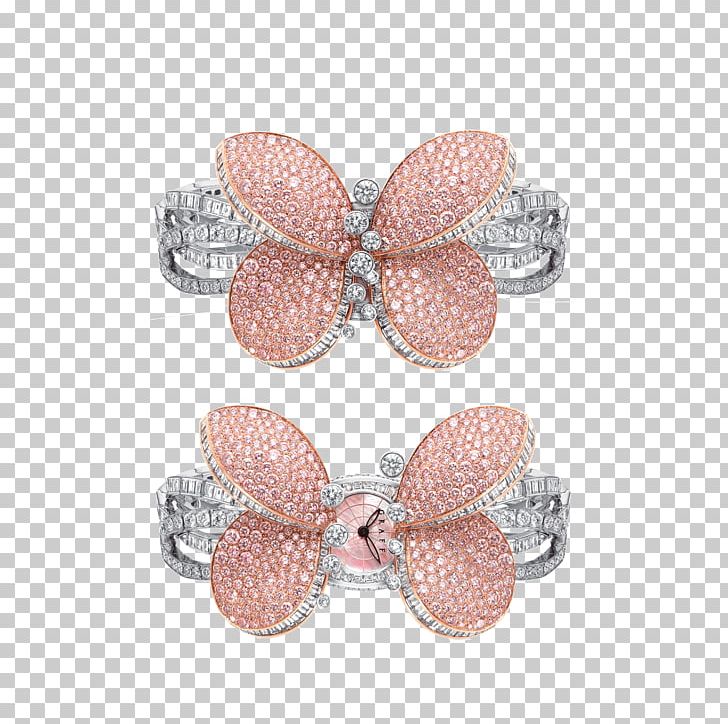 Jewellery Graff Diamonds Pink Earring PNG, Clipart, Bracelet, Carat, Clothing, Diamond, Diamond Butterfly Free PNG Download