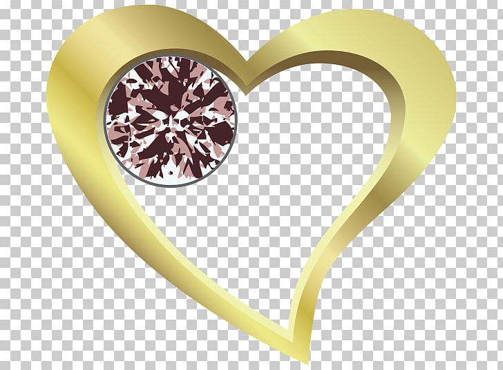 Yellow Heart Gold PNG, Clipart, Body Jewelry, Charms Pendants, Diamond, Encapsulated Postscript, Fashion Accessory Free PNG Download