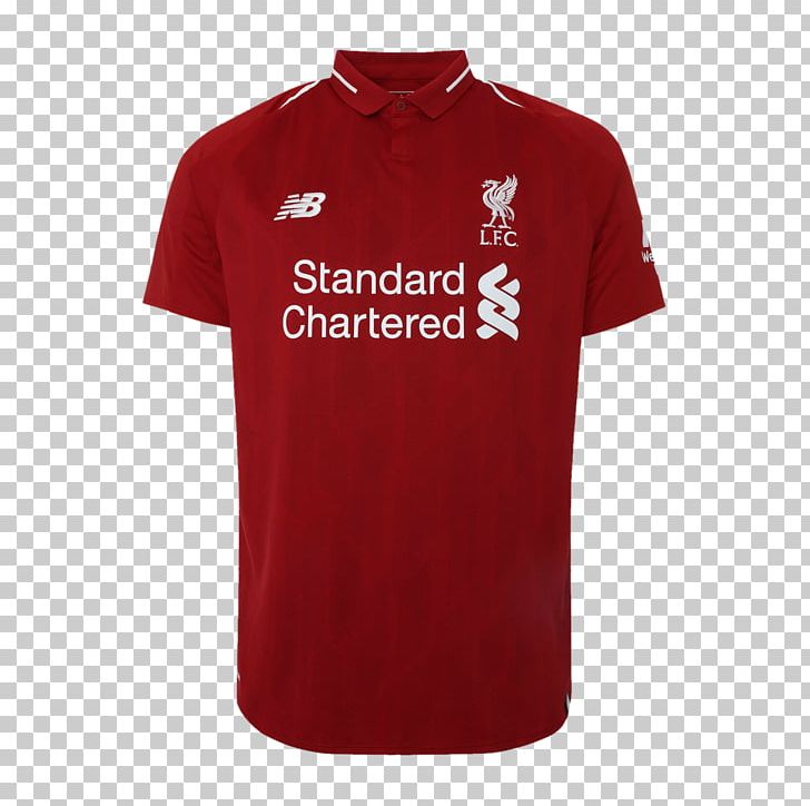 2018–19 Liverpool F.C. Season Premier League T-shirt Jersey PNG, Clipart, Active Shirt, Adam Lallana, Brand, Collar, Firmino Free PNG Download