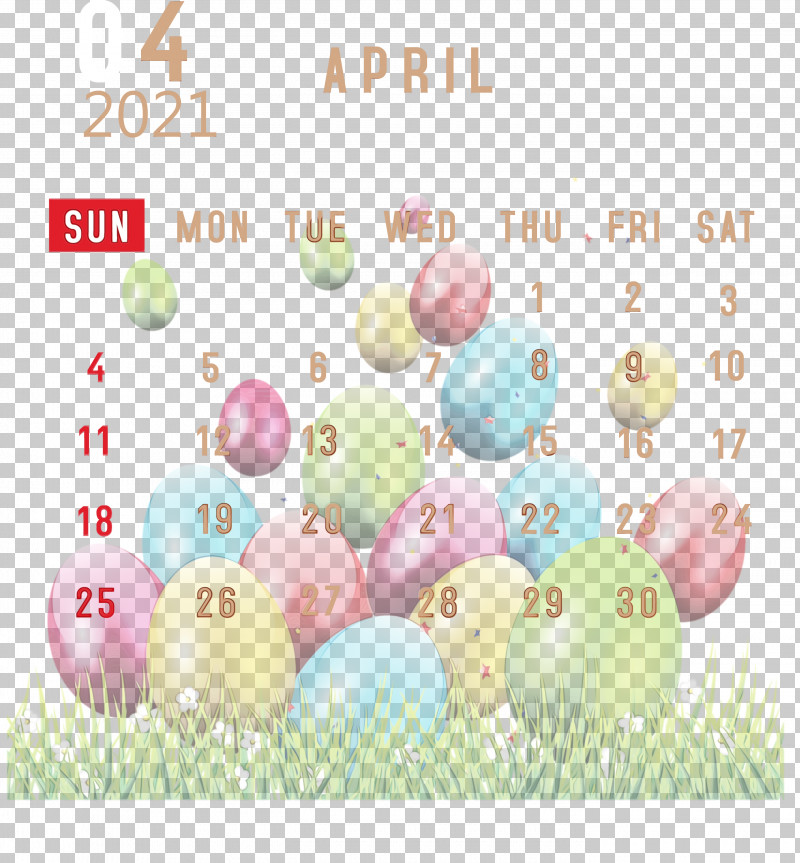 Easter Egg PNG, Clipart, 2021 Calendar, April 2021 Printable Calendar, Balloon, Easter Egg, Greeting Free PNG Download